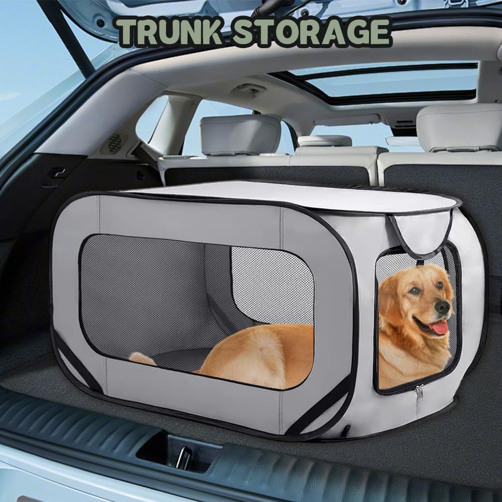 Faltbare Hundebox & Transportbox für Katze, Hundetransportbox Hundebox Faltbar, Katzentragetasche, 9