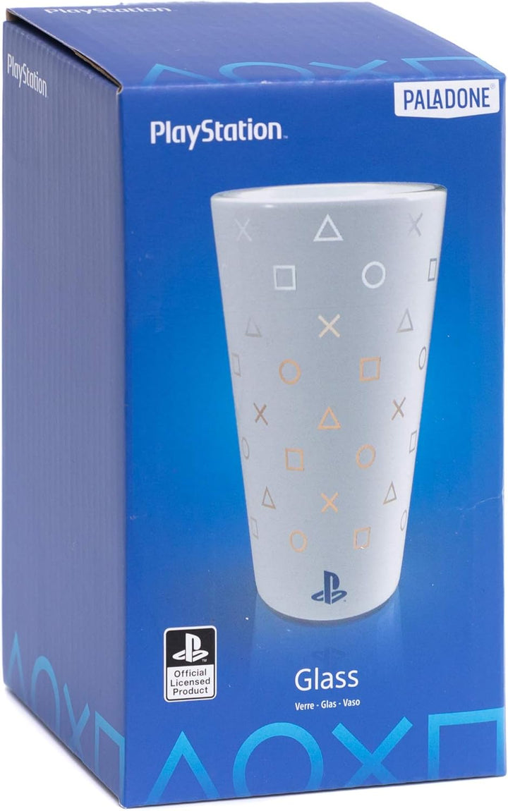 PlayStation Tumbler - Offiziell lizenziert, PS5 Tumbler für kalte Getränke, Weiss umhüllt, Geschenk