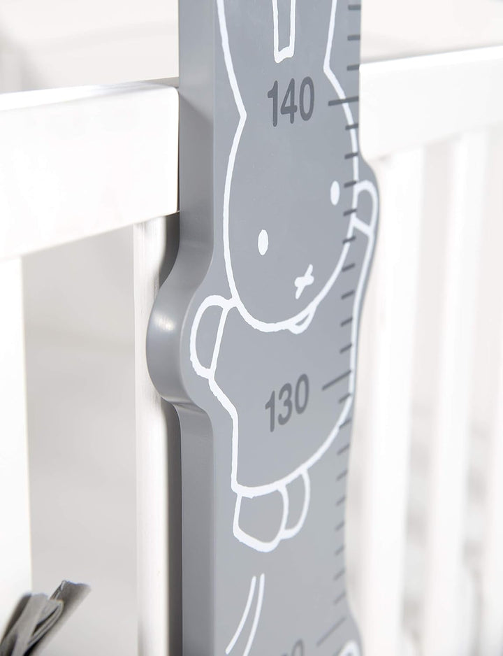 roba Messlatte miffy - Skala für Kinder bis 150 cm mit Hasen Motiv - Kinderzimmer Deko - Messleiste