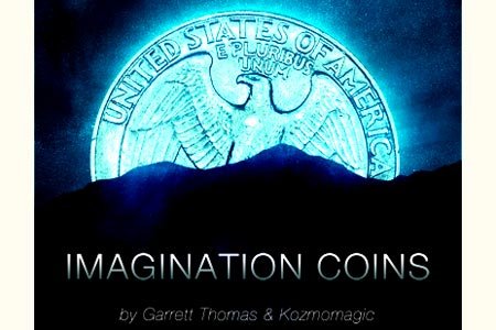 Imagination Coins Euro (DVD and Gimmicks) by Garrett Thomas and Kozmomagic - DVD