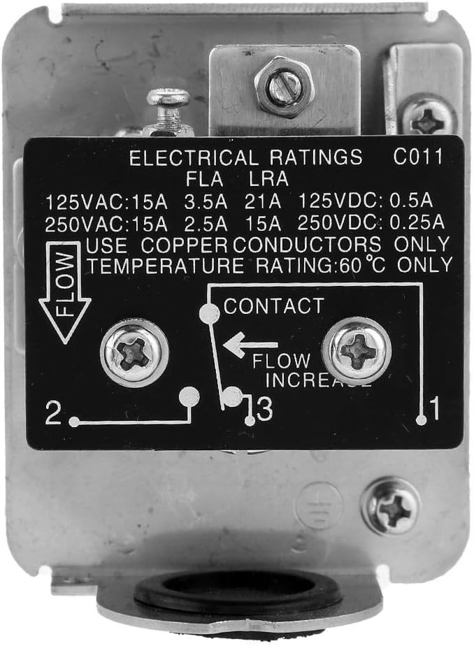 Wasserdurchfluss, HFS-25 1"/ dn25 Flüssigwasserdurchfluss Paddel-Steuerschalter SPDT Kontakte 6-380V