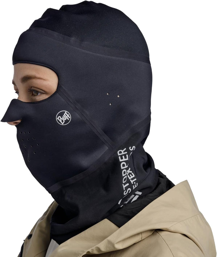 Buff Windstopper Balaclava Sturmmaske Skimütze Sturmhaube (M/L (57-59 cm) - schwarz)