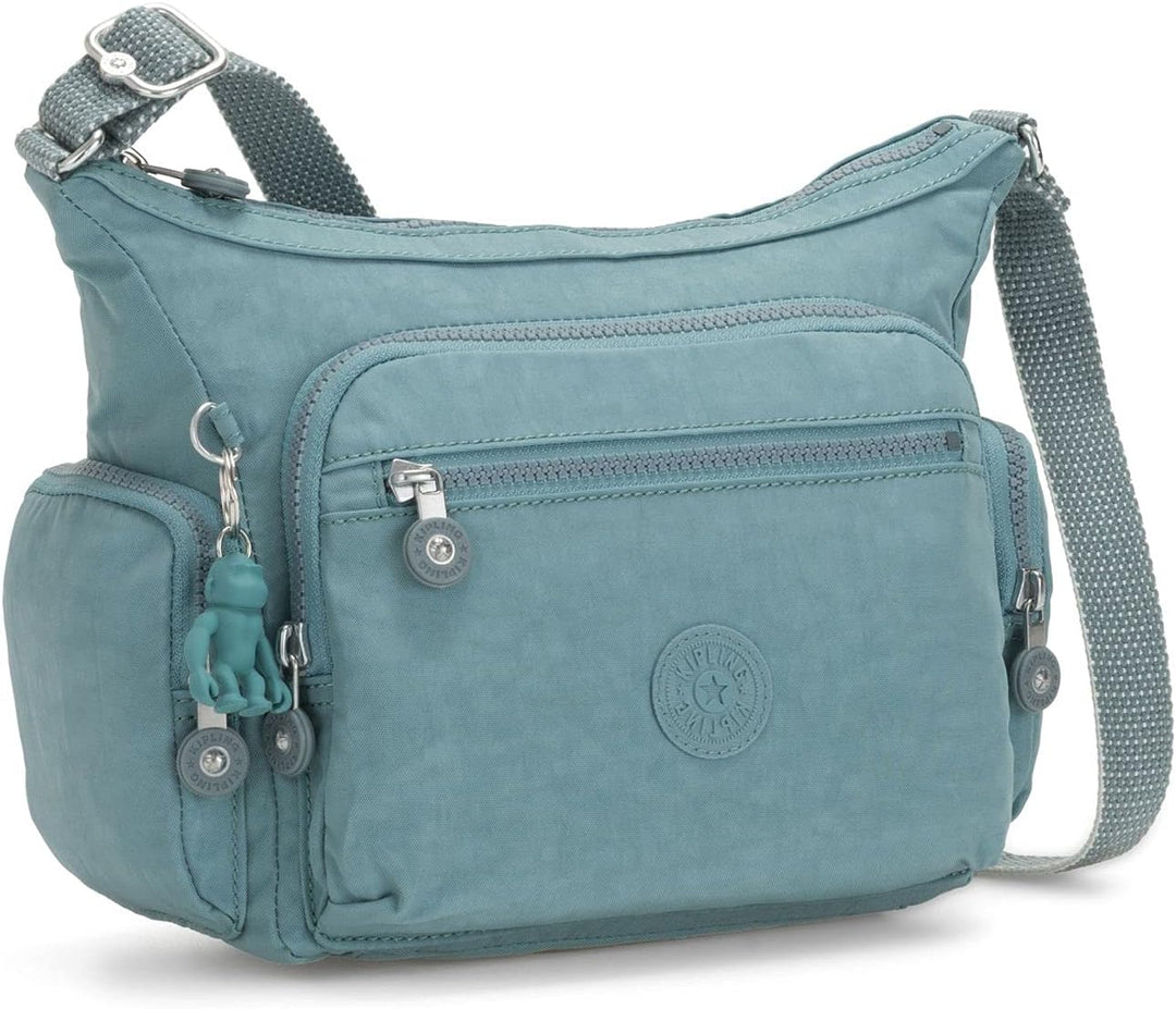 Kipling Damen Gabbie S Crossbody, Einheitsgrösse Blau (Aqua Frost), Blau (Aqua Frost)