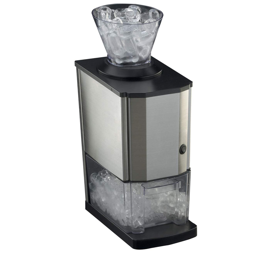 RGV Crush Ice Maker Junior Schwarz/Edelstahl/Transparent