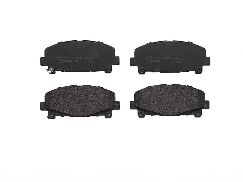Brembo P 28 043 Bremsbelagsatz, Scheibenbremse - (4-teilig)