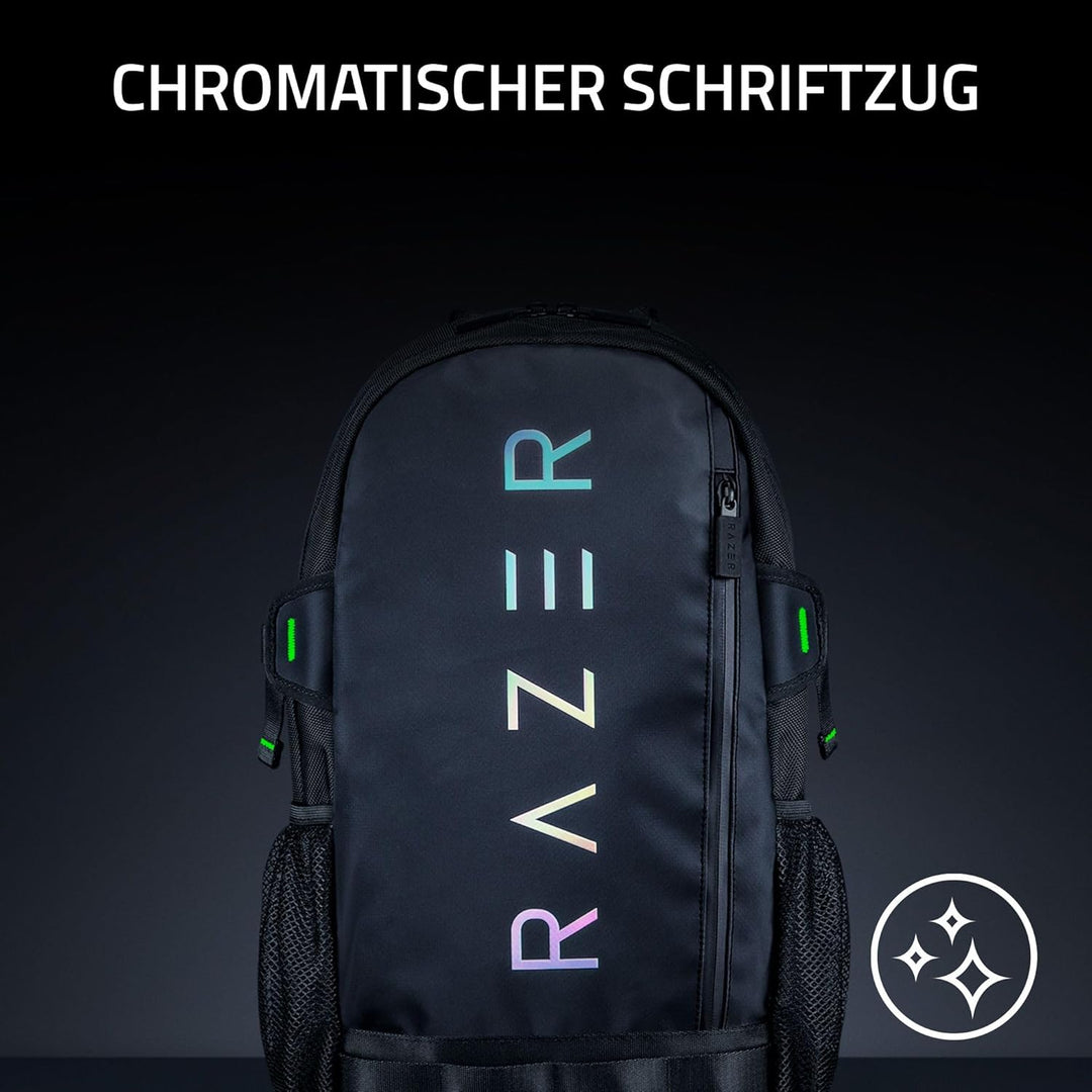 Razer Rogue V3 Backpack (13,3") Chromatic Edition - Kompakter Reise Rucksack (Fach für Laptop bis 13