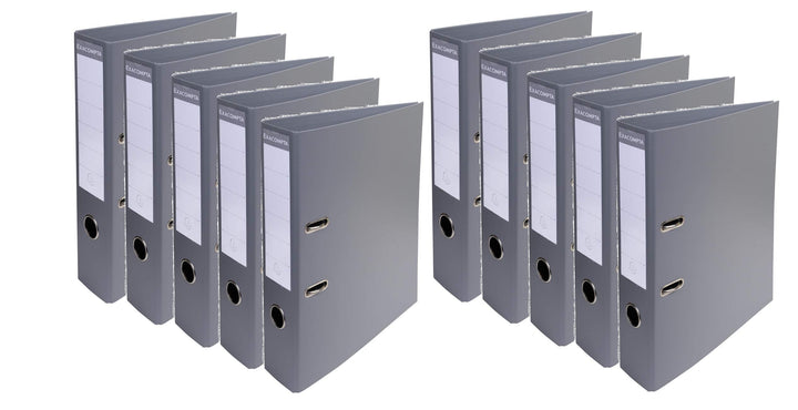 Exacompta 53754E 10er Pack Premium PVC-Ordner Prem´Touch. 7 cm breit DIN A4 Ringordner Aktenordner B