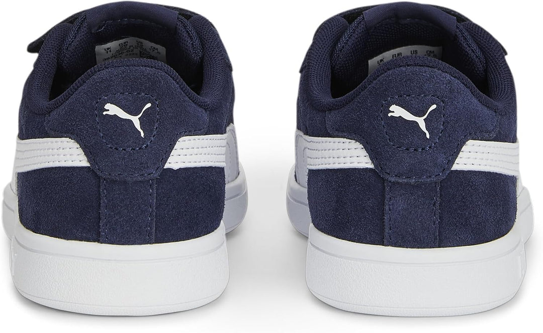 Puma Smash 3.0 Sd V Ps Unisex Sneaker 29 EU Puma Navy Puma White, 29 EU Puma Navy Puma White