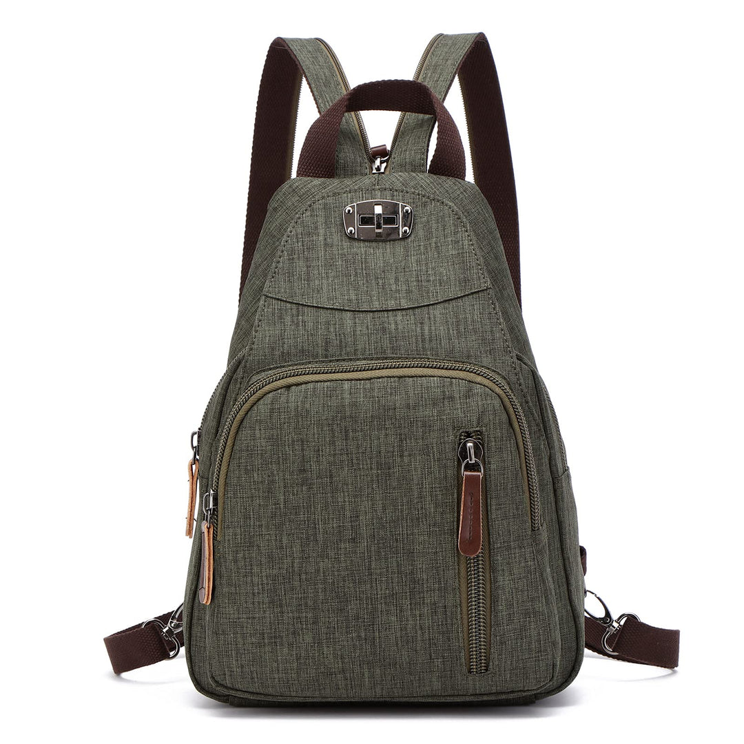 FANDARE Retro Brusttasche Sling Bag Klein Rucksack Schulranzen Umhängetasche Schulrucksack Sporttasc