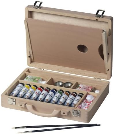 Clairefontaine 96498C - Block Acrylpapier, 4-seitig verleimt, 36x48cm, 10 Blatt, 360g, Weiss, 1 Stüc