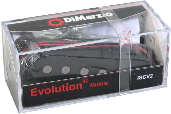 DiMarzio ISCV2BK Evolution Series - Middle Pickup - Black Schwarz Evolution, Schwarz Evolution