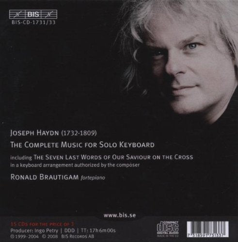 Sämtliche Werke Für Klavier Solo (Ga), Audio-CD