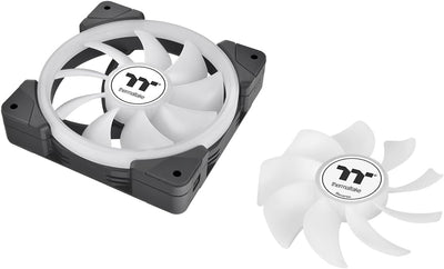 Thermaltake SWAFAN EX12 ARGB PC Cooling Fan TT Premium Edition 3 Fan Pack 120mm Schwarz, 120mm Schwa