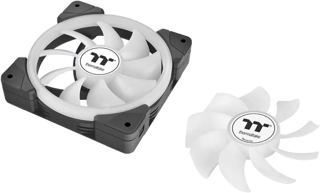 Thermaltake SWAFAN EX14 ARGB PC Cooling Fan  TT Premium Edition 3 Fan  Pack 140mm Schwarz, 140mm Sch