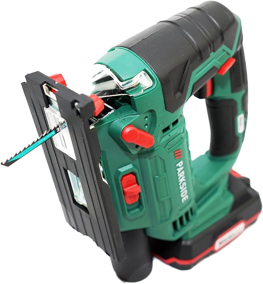 HEADNMORE® Bundle - PARKSIDE® 20V Akku Stichsäge Pendelhubstichsäge PSTDA 20 + HEADNMORE® Schlüssela