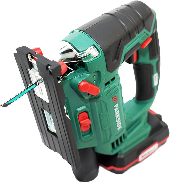 HEADNMORE® Bundle - PARKSIDE® 20V Akku Stichsäge Pendelhubstichsäge PSTDA 20 + HEADNMORE® Schlüssela