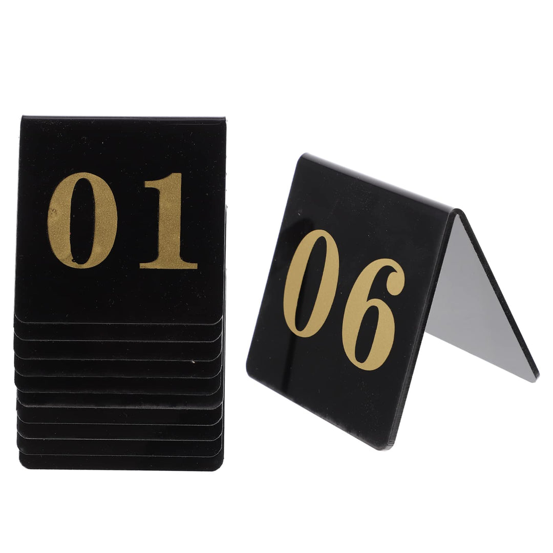 10st Tischnummernschild Aus Acryl Tischdeko Esstisch Stühle Zeichen Hochzeitsdeko Wiederverwendbare