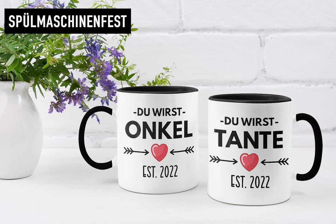 Trendation - Ihr werdet Onkel und Tante 2022 Geschenk Schwangerschaft Verkünden Baby Überraschung Du