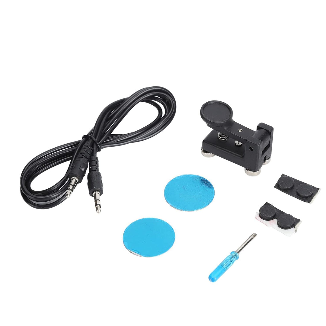 Morse Code Key, Morse Telegraph Taste, QU-4525 Magnetische Adsorptionsbasis ABS Compact CW Morse Cod