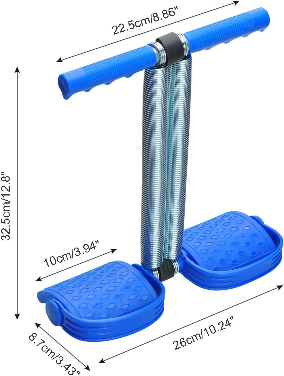 COVVY Multifunktionale Sportgerät Pedal Bodybuilding Expander Feder Schlauch Fusspeda Zugseil Fitnes