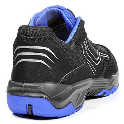 ELTEN Herren Elten Veiligheidsschoenen Esd S1, heren, sportief, licht, zwart/blauw, stalen neus Sich
