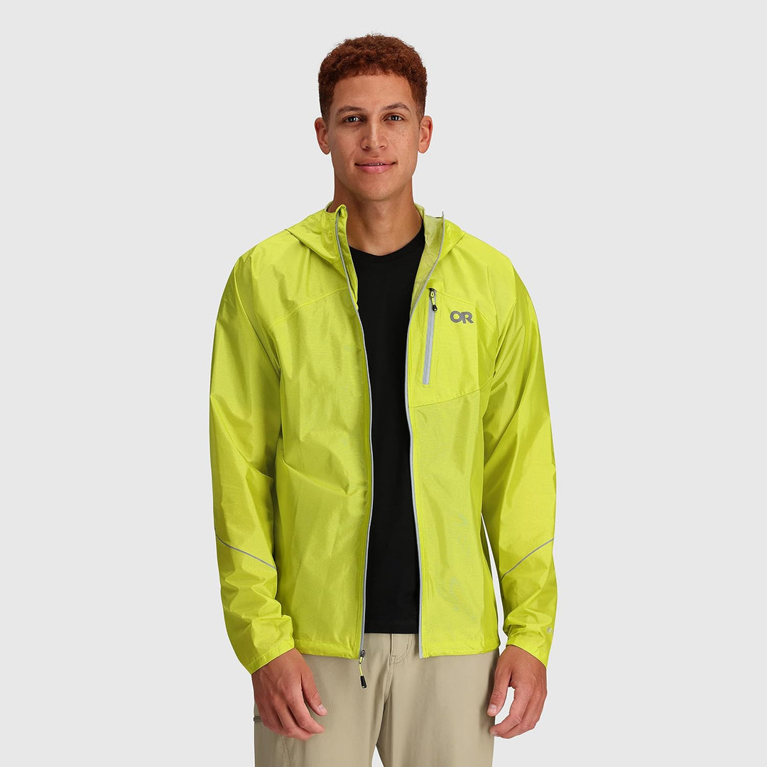 Outdoor Research Helium Rain Jacket XL Schwefel, XL Schwefel