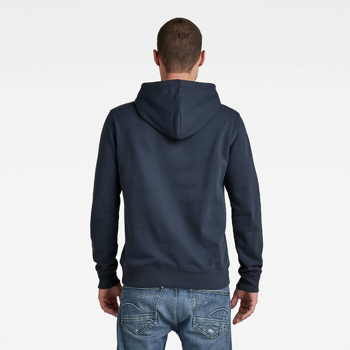G-STAR RAW Herren Originals Hooded Sweatshirt Sweats, Blau (Dk Patriot Blue D21163-a613-7160)