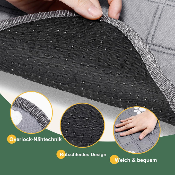 Gimars XXL 2er 120×90 cm Extra Saugstark und Dick Welpenunterlagen waschbar Wiederverwendbare Hundet