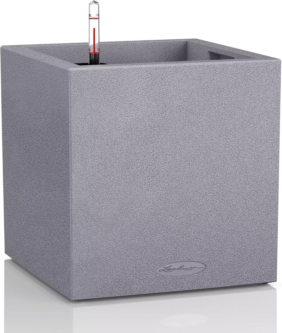 LECHUZA CUBE Glossy Triple scarlet rot highgloss 13672 40x14x13,5 cm Scarlet Rot Highgloss, 40x14x13