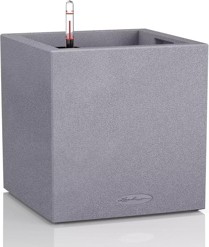 LECHUZA CUBE Glossy Triple scarlet rot highgloss 13672 40x14x13,5 cm Scarlet Rot Highgloss, 40x14x13