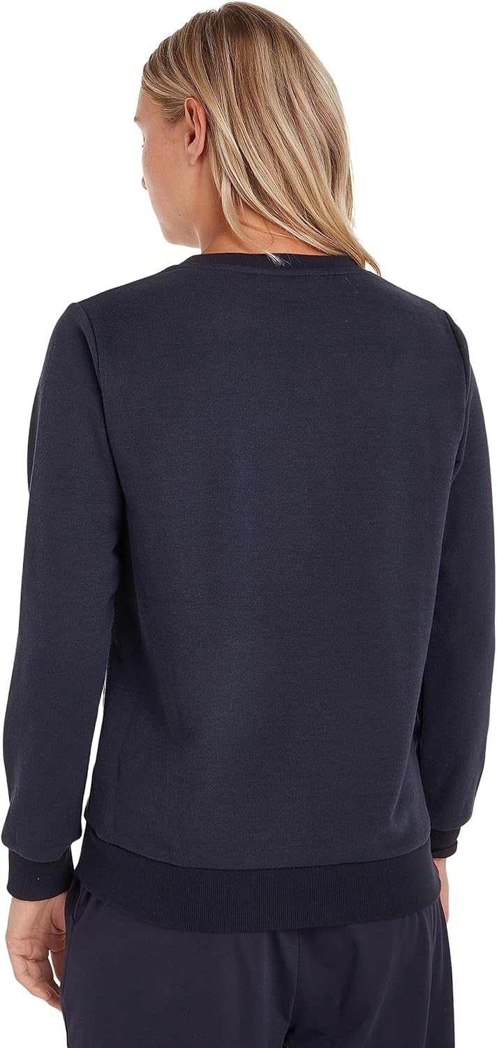 Tommy Hilfiger Damen Sweatshirt ohne Kapuze XS Desert Sky, XS Desert Sky