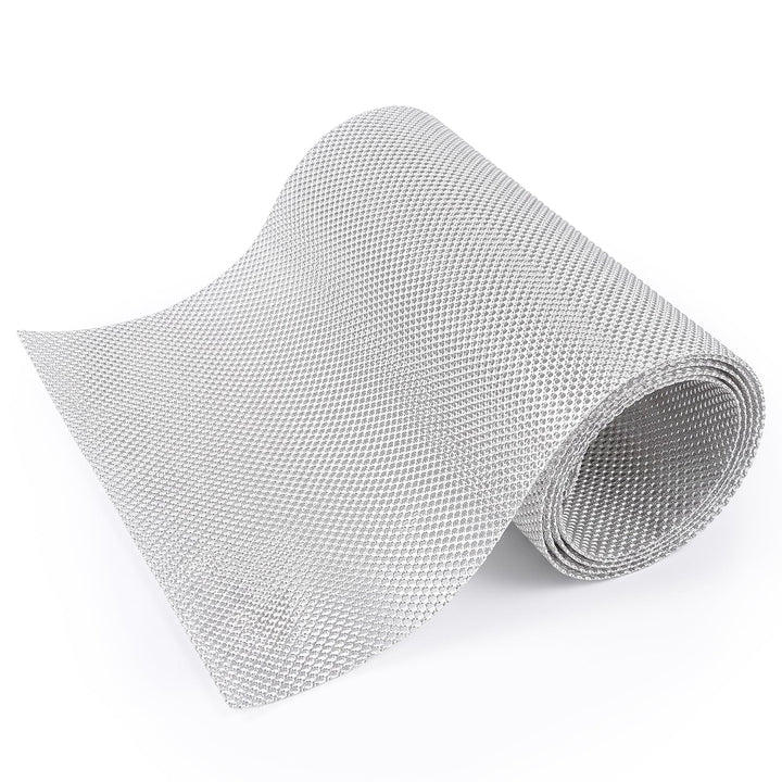 Geprägtes Hitzeschutzblech Aluminium 100x40cm, 0,5mm Stark, Universelles Hitzeschild für Auto/Motorr