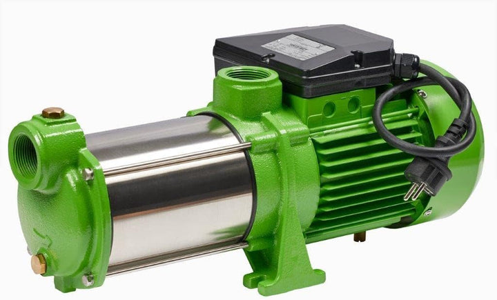 Kreiselpumpe Gartenpumpe Edelstahl 1,5 KW mit Inverter Drehzahl gesteuert 8400 L/h und 8,4 Bar Druck