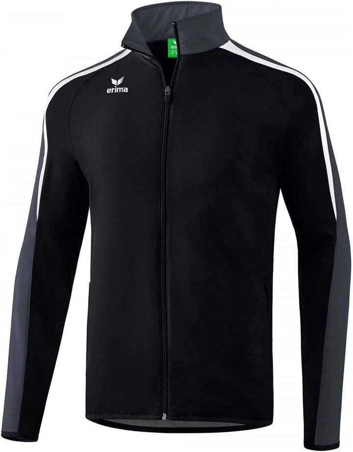 Erima Herren Liga Line 2.0 Präsentationsjacke S Schwarz/Weiss/Dunkelgrau, S Schwarz/Wei&#xDF;/Dunkel