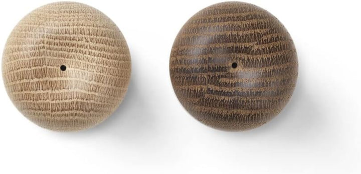 Kay Bojesen Salz- und Pfefferstreuer-Set H6 cm Menageri organische Form, Holz