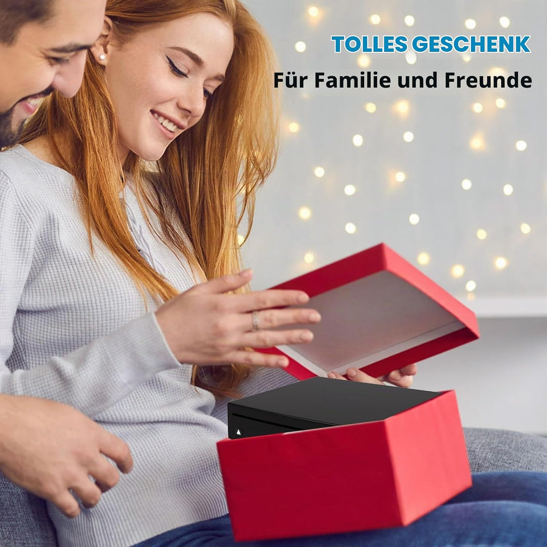 Lnopever CD Player Auto USB Anschluss,USB 2.0-Schnittstelle Autoradio CD/DVD Dish Box Player Externe