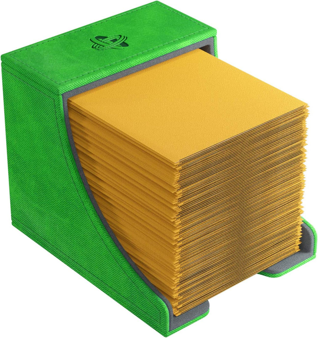 Gamegenic Watchtower 100-Card Convertible Deck Box, Green Grün, Grün