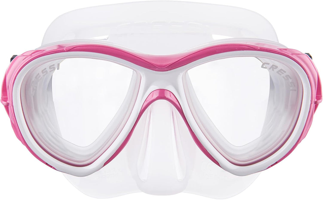 Cressi Samoa zum Tauchen und Schnorcheln - Samoa Maske oder Set Samoa Maske + Schnorchel Mexico, Ein