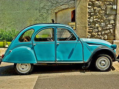 CALVENDO Puzzle Citroën 2CV - die Ente 1000 Teile Lege-Grösse 64 x 48 cm Foto-Puzzle Bild von Peter