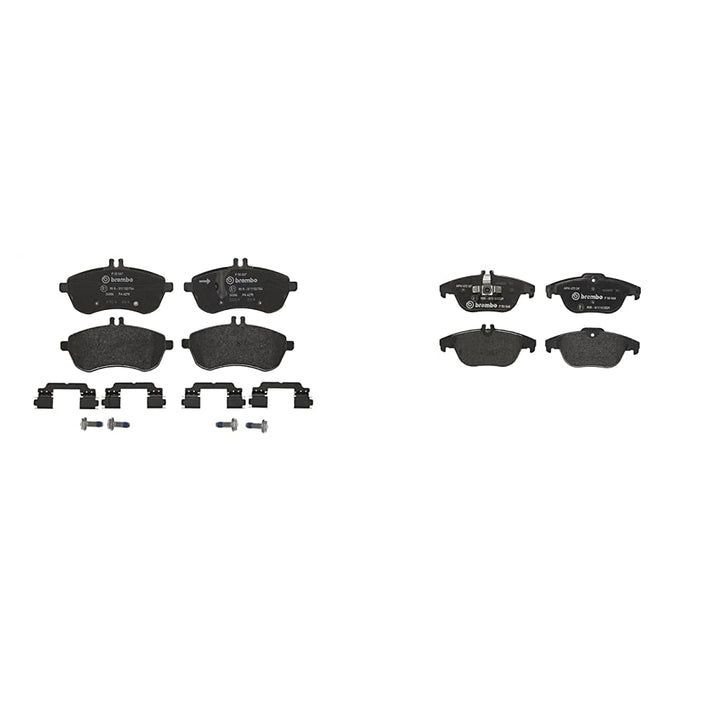 Brembo P 50 067 Bremsbelagsatz, Scheibenbremse - (4-teilig) & P 50 068 Bremsbelagsatz, Scheibenbrems