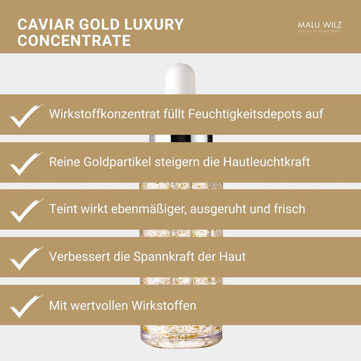 Malu Wilz Kosmetik Caviar Gold Luxury Concentrate 30 ml