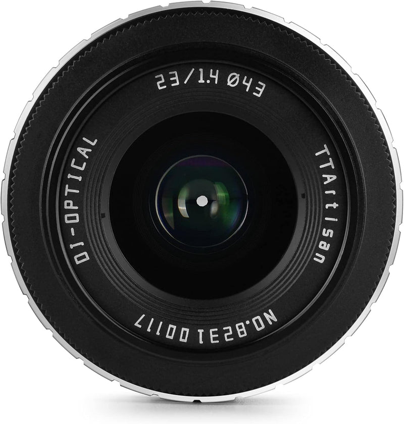 TTARTISAN 23mm F1.4 APS-C Camera Lens Wide-Angle Prime Lens Portable Lens for M43 Mount Suitable for