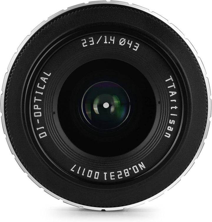 TTARTISAN 23mm F1.4 APS-C Camera Lens Wide-Angle Prime Lens Portable Lens for M43 Mount Suitable for