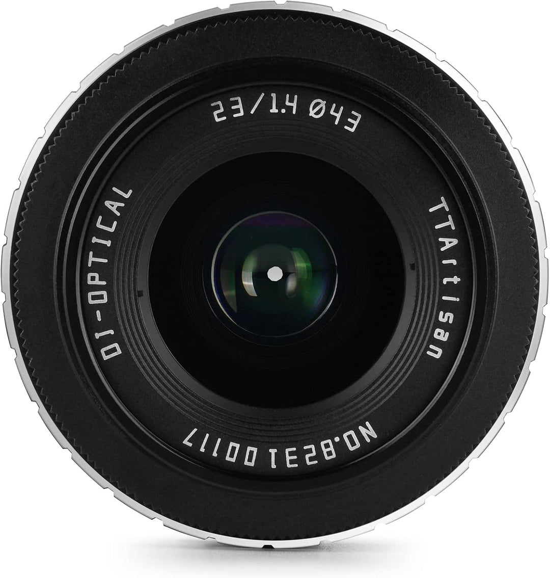 TTARTISAN 23mm F1.4 APS-C Camera Lens Wide-Angle Prime Lens Portable Lens for Fuji FX Mount Suitable