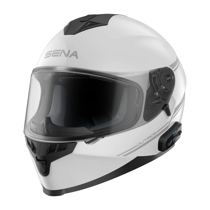 Sena Outride ECE-zertifizierte Motorrad Integralhelm Mir integrierter Bluetooth Intercom und Smartph