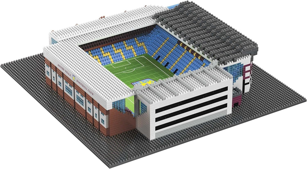 FOCO Offizielles Lizenzprodukt Aston Villa FC Villa Park BRXLZ-Steine 3D-Fussballstadion BAU-Set mit