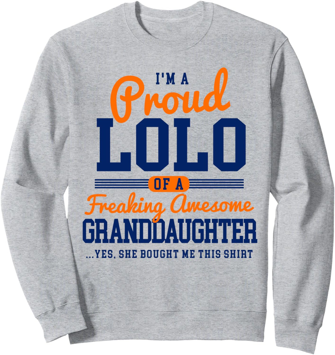 Funny Father's Day gift Filipino Pinoy Grandpa Proud Lolo Sweatshirt