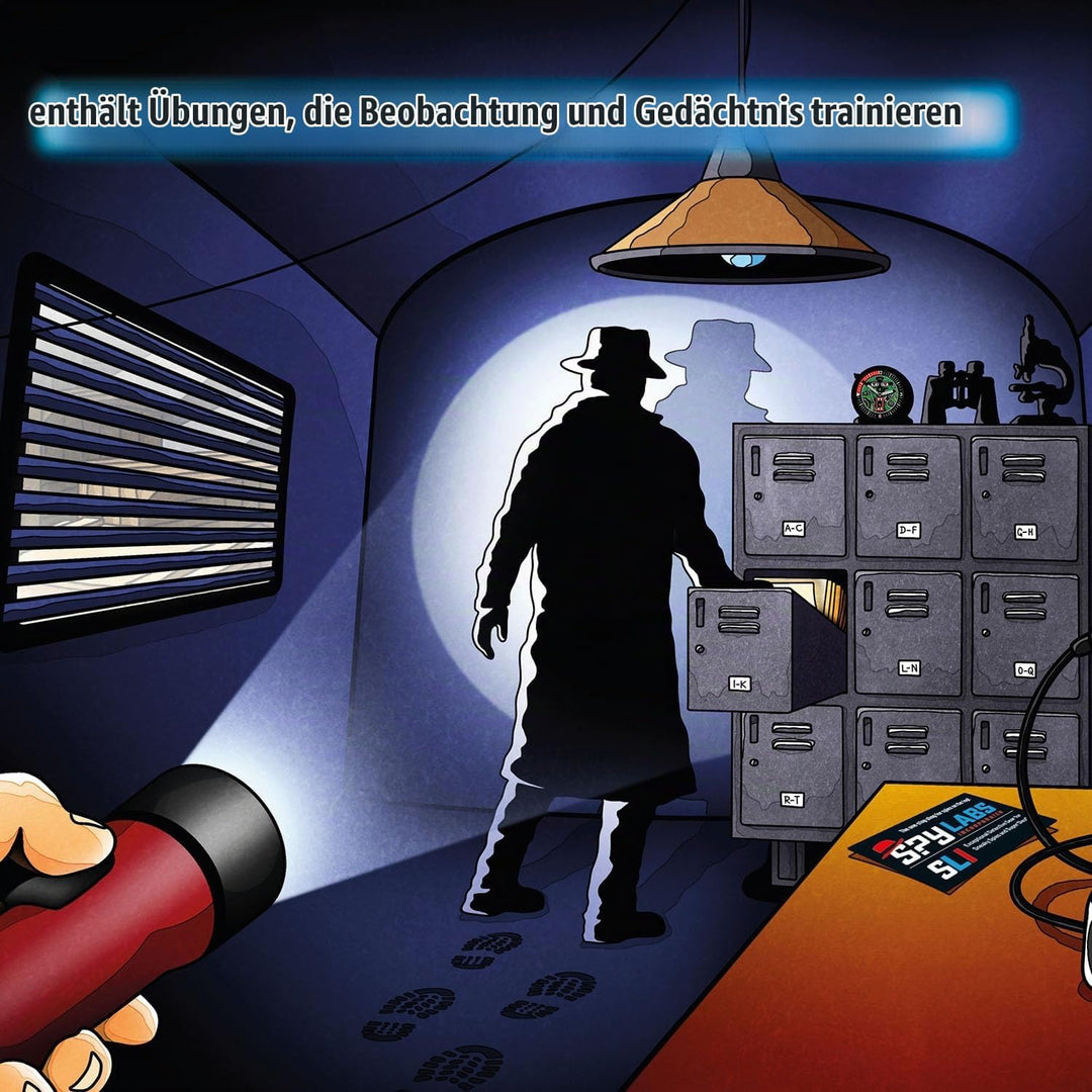 Kosmos 617240 Spy Labs Incorporated Detective Toolkit, Detective case, Detective Toys for Children f