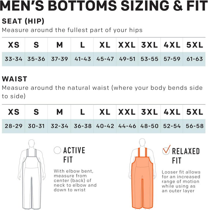 Grundens Herren Herkules Latzhose in Professioneller Qualität | Wasserdicht, Verstellbar M Grün, M G