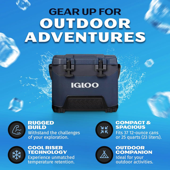 IGLOO Kühlbox BMX Blue 23L, Blue 23L